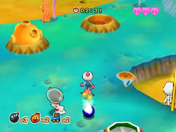 Bomberman Jetters screen shot game playing